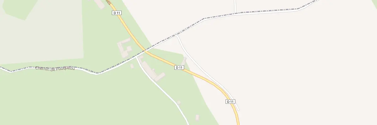 Plan du 2100 Rte de Tursan à Miramont-Sensacq