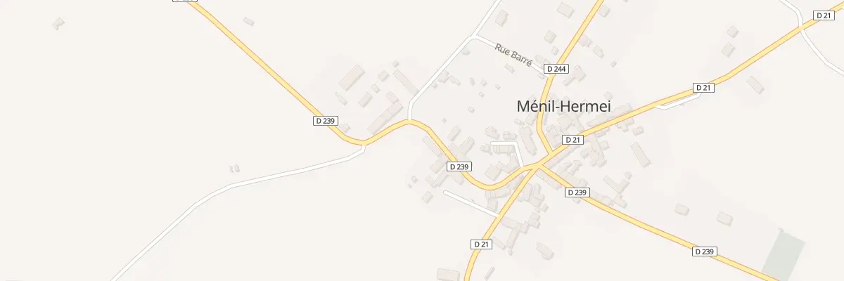 Plan du 7 Rte des Isles Bardel à Ménil-Hermei