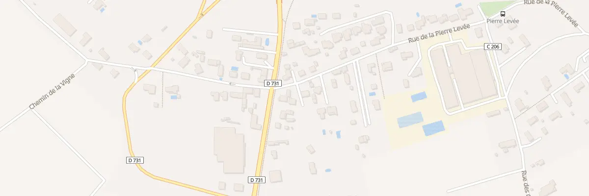 Plan du 21B Rue de la Pierre Levée à Châteaubernard