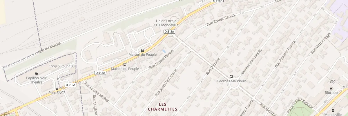 Plan du 43 Rue Ernest Renan à Mondeville