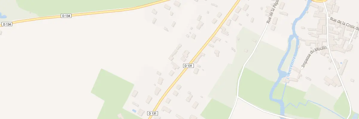 Plan du 14 Rte de Prignac à Matha