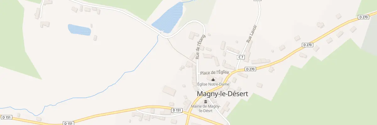 Plan du 5 Pl Daniel Miette à Magny-le-Désert