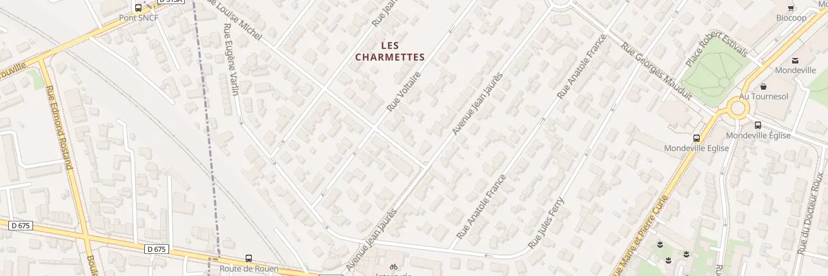 Plan du 29 Rue Louise Michel à Mondeville