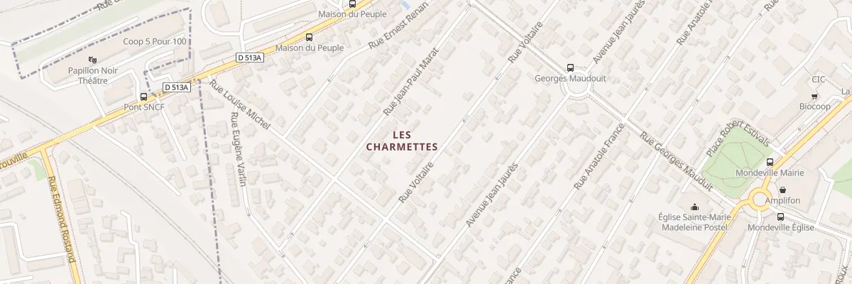 Plan du 46 Rue Voltaire à Mondeville