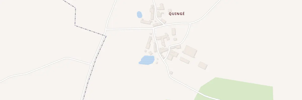 Plan du 6 Quinge à Pierrefitte