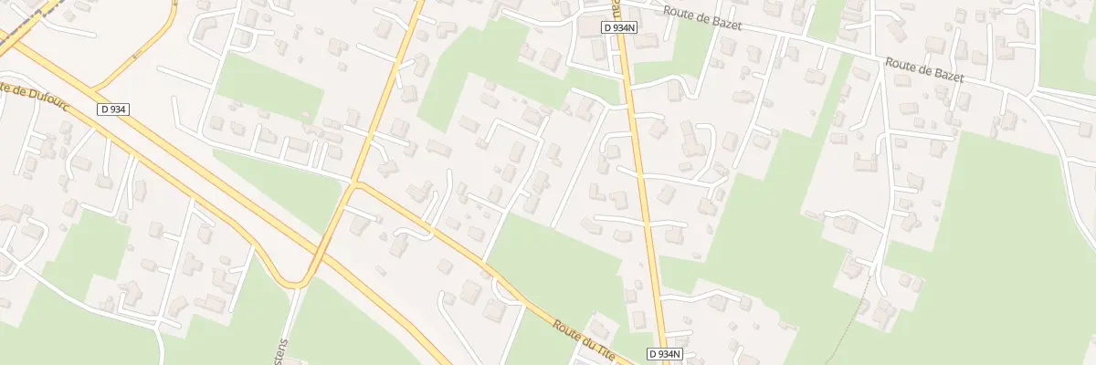 Plan du 96 Imp du Tite à Sarbazan