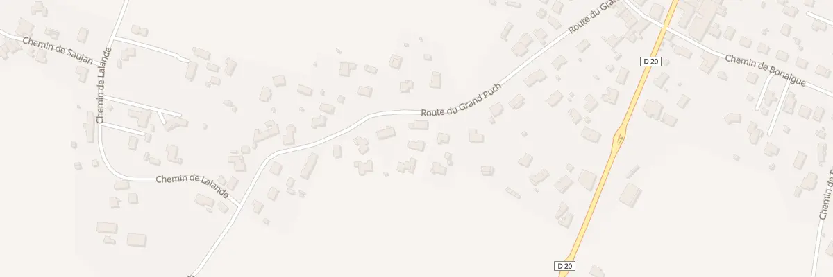 Plan du 19B Rte du Grand Puch à Saint-Germain-du-Puch
