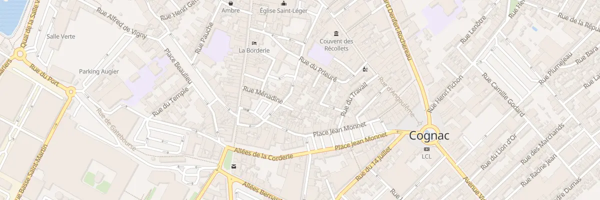 Plan du 47 Rue Chalais à Cognac