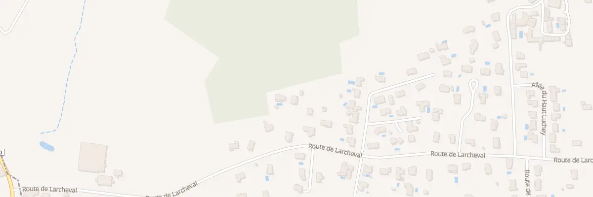 Plan du 32 Rte de Larcheval à Baron