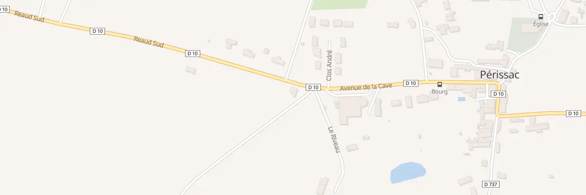 Plan du 15 Av de la Cave à Périssac