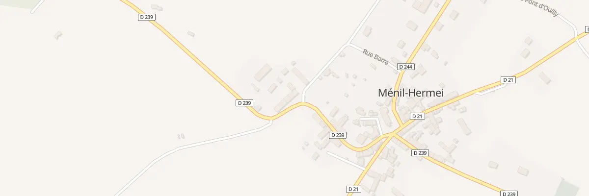 Plan du 10 Rte des Isles Bardel à Ménil-Hermei