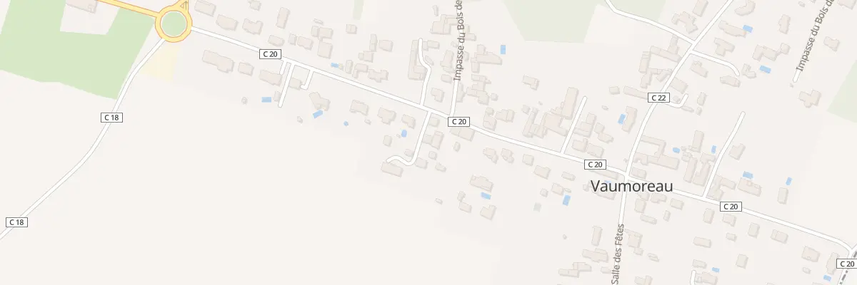 Plan du 66 Rue des Selliers à Vouillé