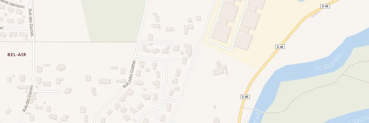 Plan du 28 Rue de l’Ageasson à Cognac
