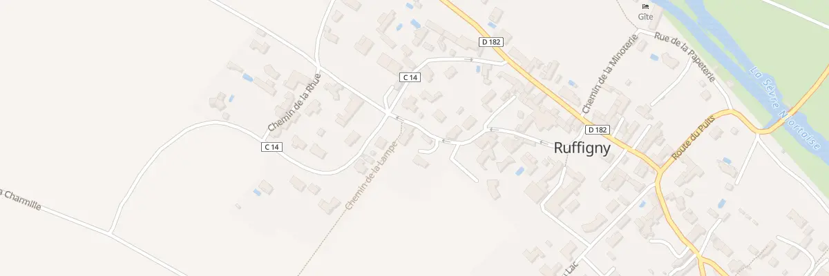 Plan du 23 Che du Prieure Ruffigny à La Crèche