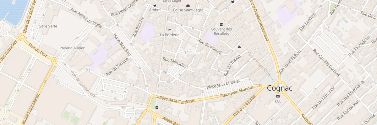 Plan du 28 Rue Chalais à Cognac