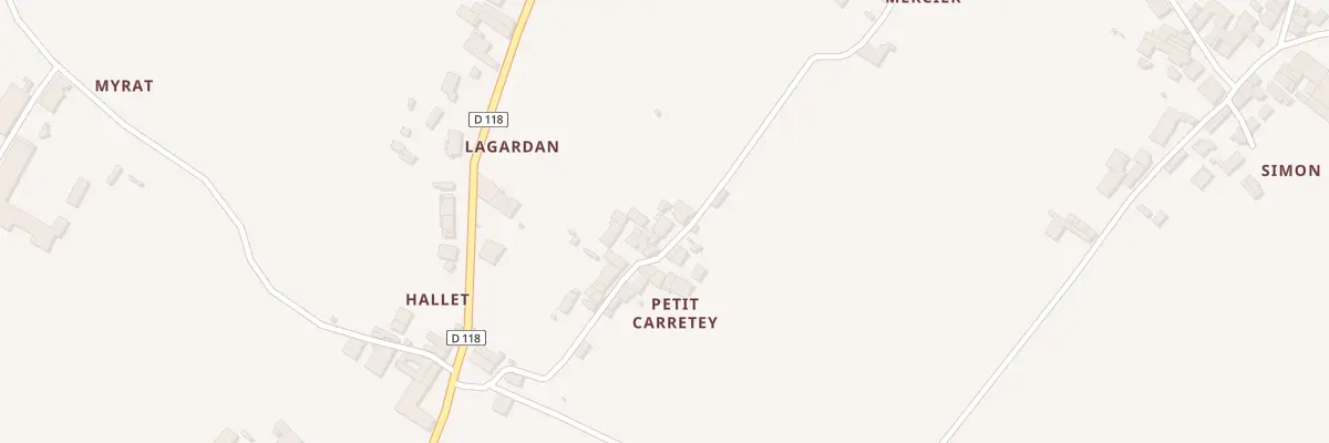 Plan du 565 Petit Carretey à Barsac