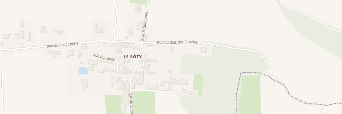 Plan du 8 Rue du Bois des Perches à Gibourne