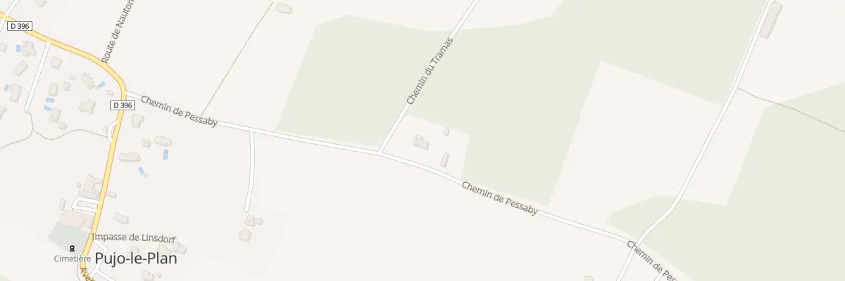 Plan du 30 Che du Tramas à Pujo-le-Plan