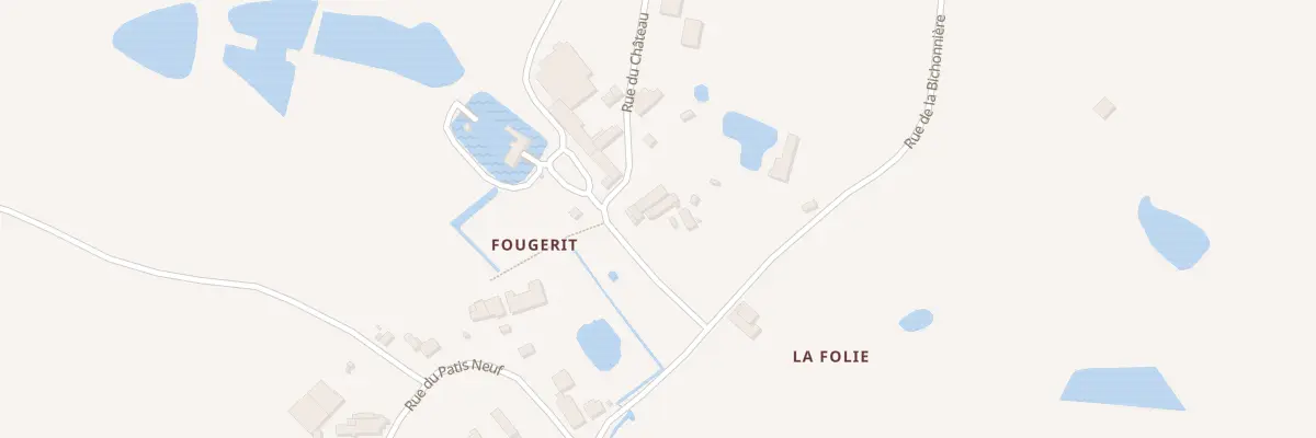 Plan du 6 Rue du Chateau à Amailloux