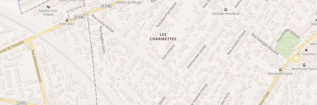 Plan du 56 Rue Voltaire à Mondeville