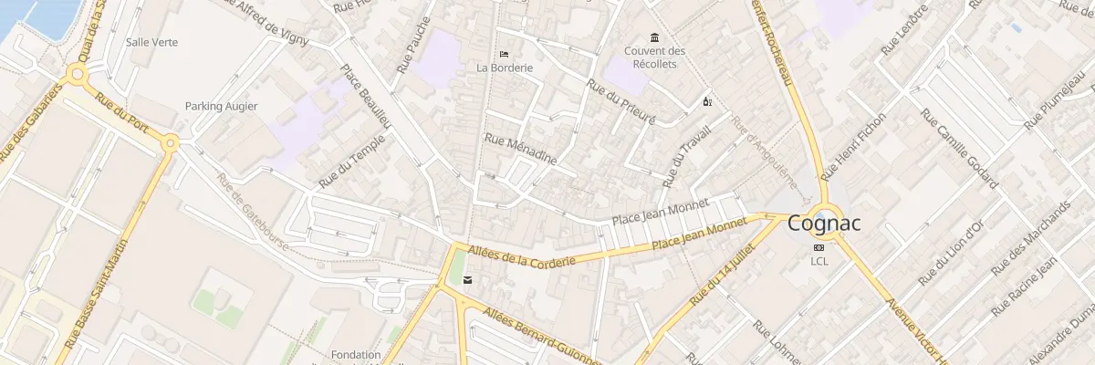 Plan du 57 Rue Chalais à Cognac