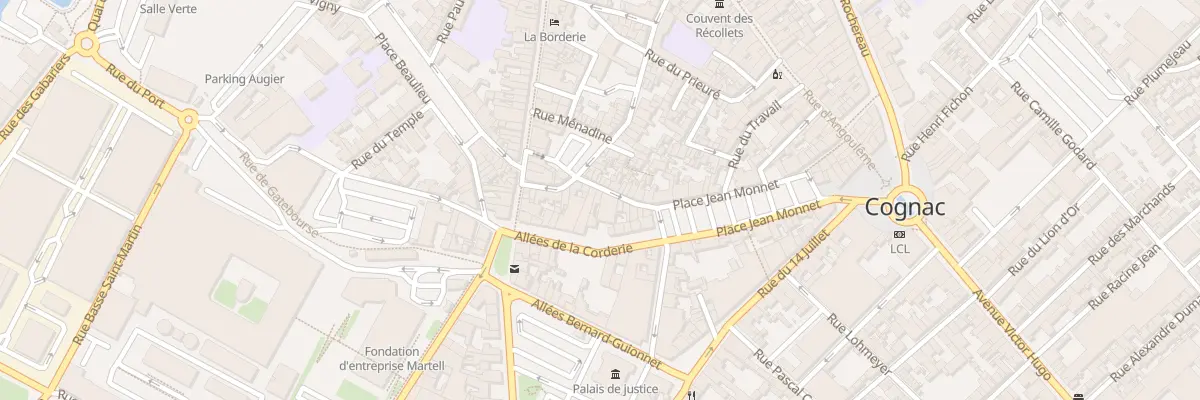 Plan du 13 Rue des Jardins à Cognac