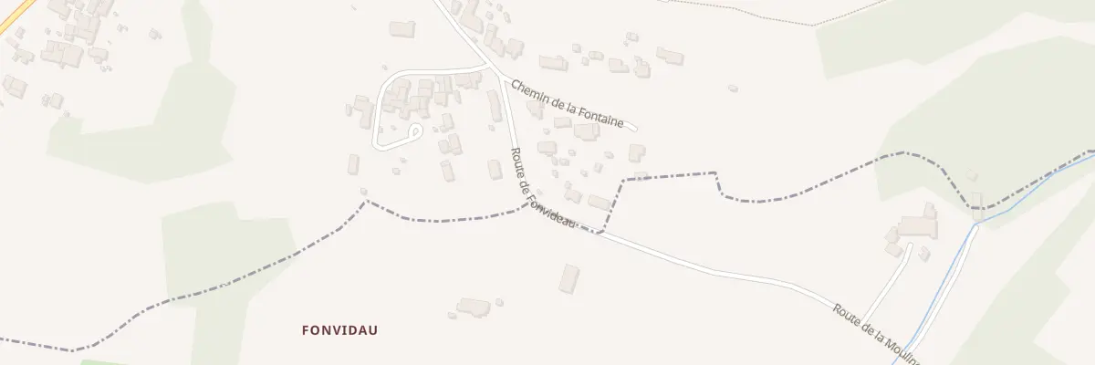 Plan du 23 Rte de Fonvideau à Saint-Germain-du-Puch