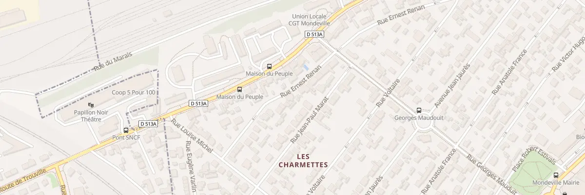 Plan du 49 Rue Ernest Renan à Mondeville