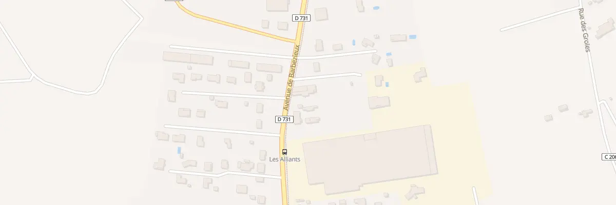 Plan du 83E Av de Barbezieux à Châteaubernard