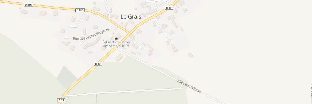 Plan du 17 Le Bourg au Grais