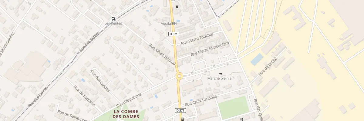 Plan du 11 Rue Pierre Massoulard à Châteaubernard