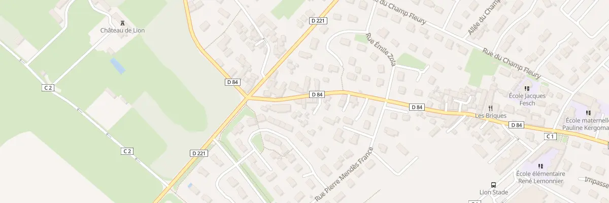 Plan du 45 Rue Morel de Than à Lion-sur-Mer