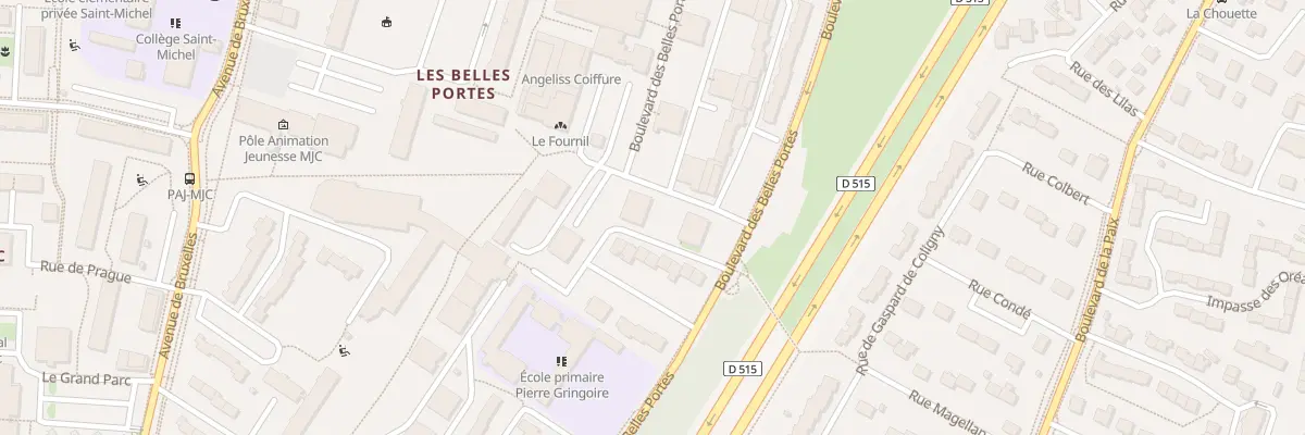 Plan du 327 Bd des Belles Portes à Hérouville-Saint-Clair