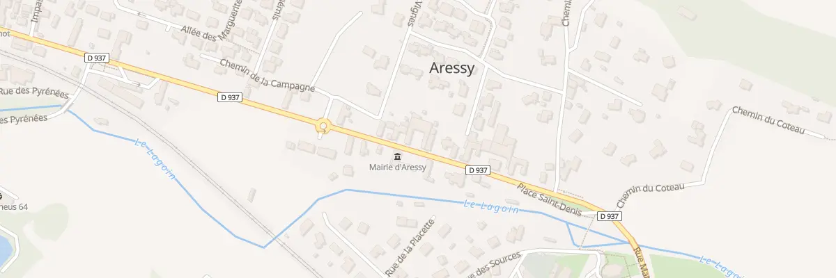 Plan du 39 Rue Matachot à Aressy