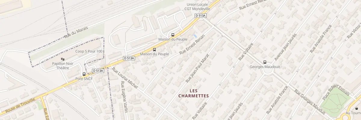 Plan du 51B Rue Ernest Renan à Mondeville