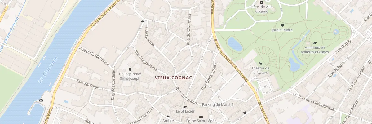 Plan du 15 Rue du Plessis à Cognac