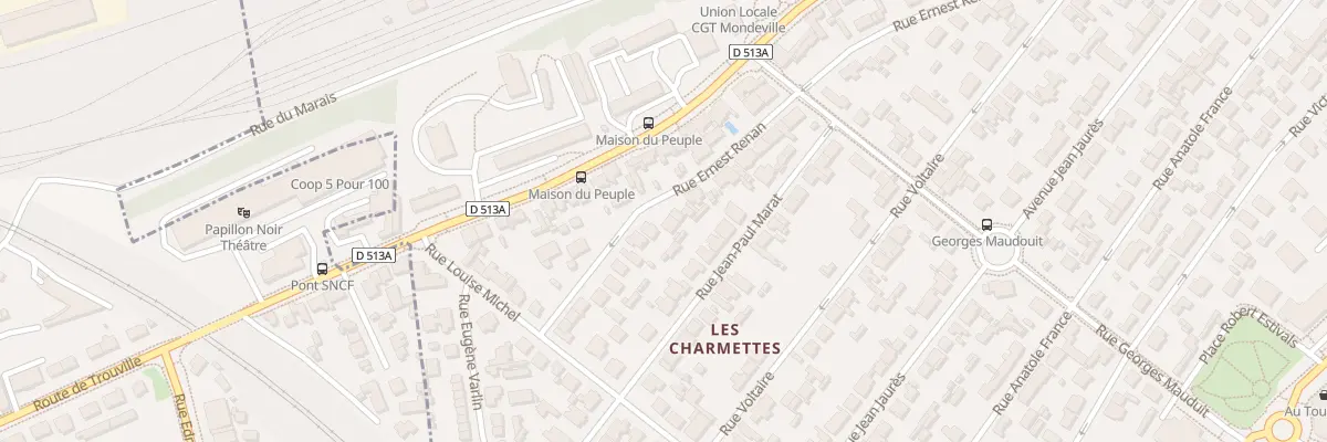 Plan du 53 Rue Ernest Renan à Mondeville