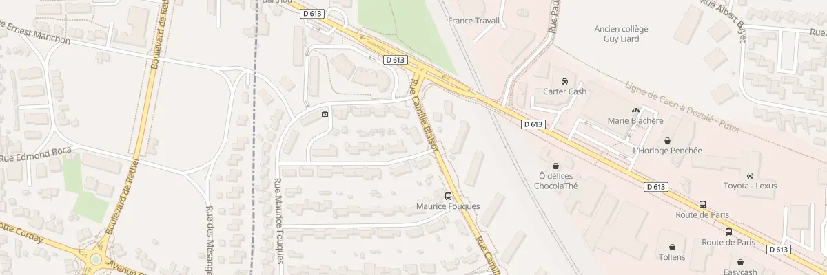 Plan du 2 Rue Camille Blaisot à Mondeville
