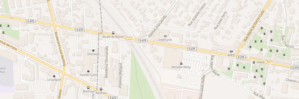 Plan du 18 Rue Émile Zola à Mondeville