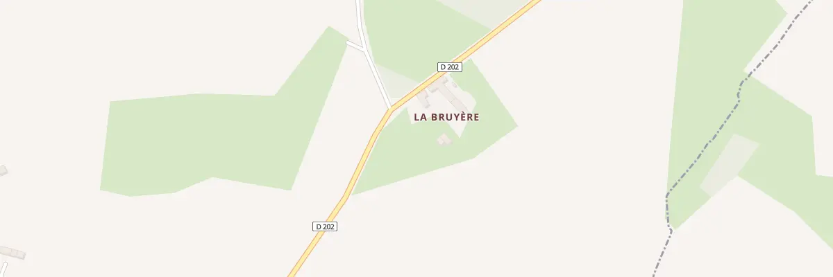 Plan du 1400 Rte de l’Ancienne Carrière à Saint-Ouen-le-Brisoult