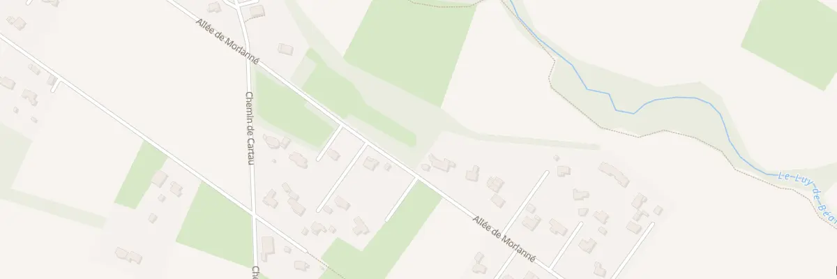 Plan du 577 Che de Morlanne à Buros