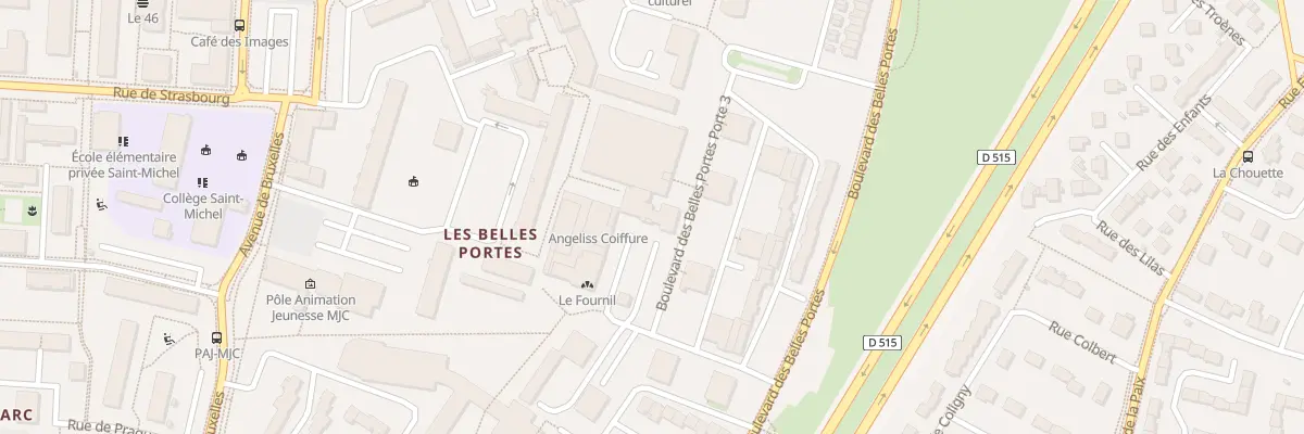 Plan du 322 Bd des Belles Portes à Hérouville-Saint-Clair
