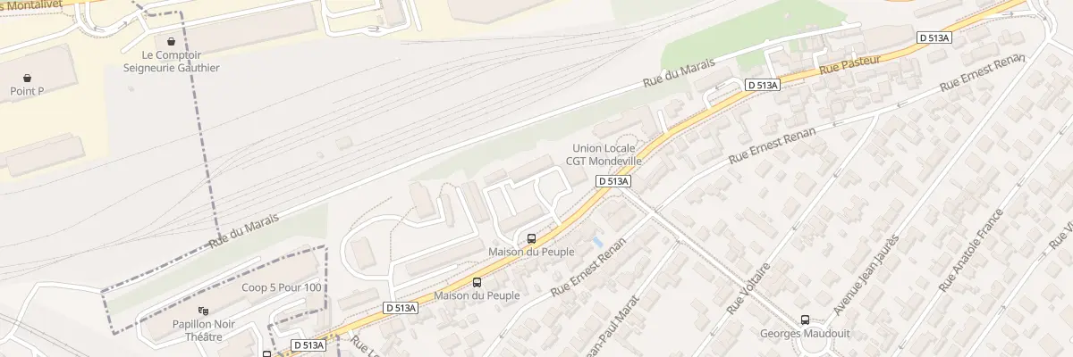 Plan du 11 Rue Pasteur à Mondeville
