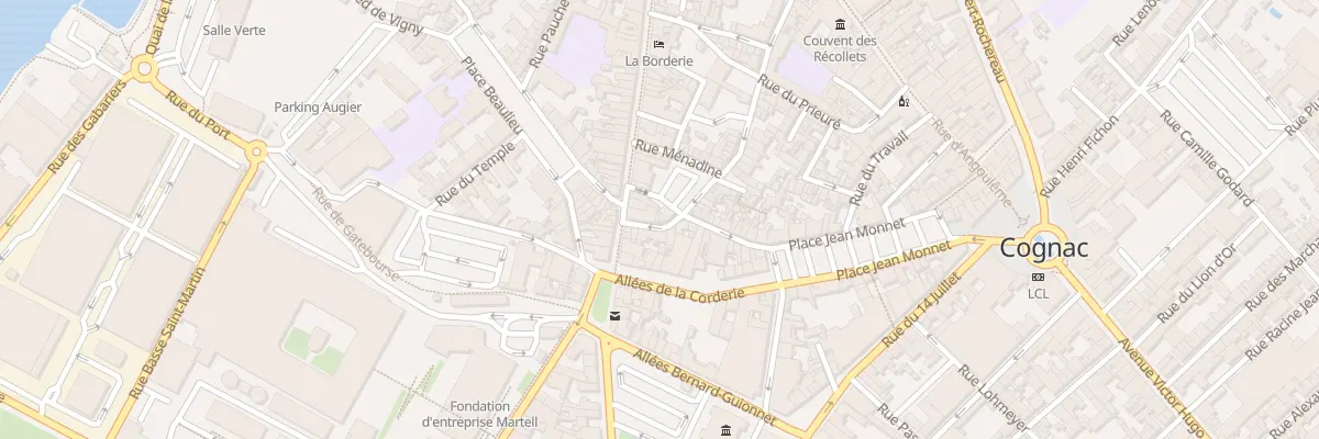 Plan du 32 Rue des Jardins à Cognac