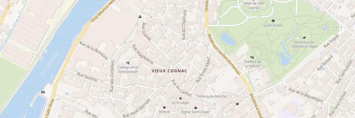 Plan du 5A Rue du Plessis à Cognac