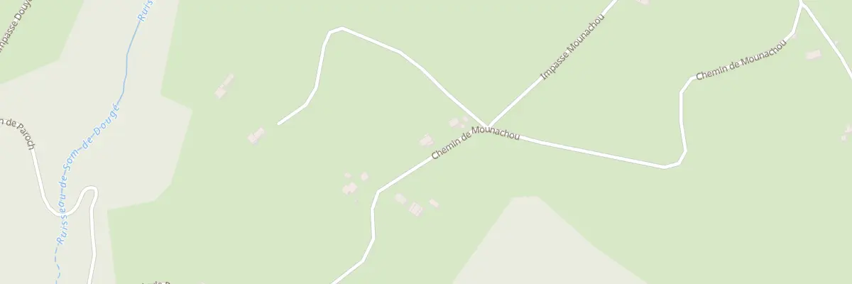 Plan du 11 Che de Mounachou à Haut-de-Bosdarros