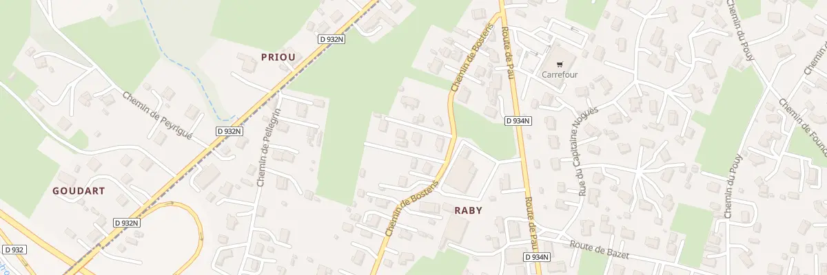 Plan du 37 Imp des Lilas à Sarbazan
