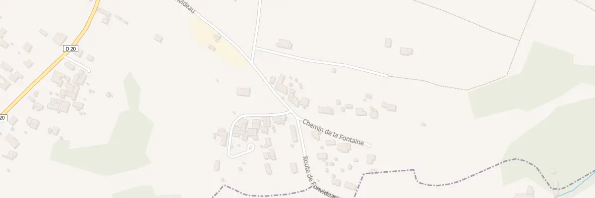 Plan du 262 Fonvideau à Saint-Germain-du-Puch
