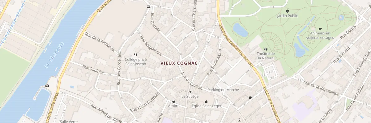 Plan du 4 Rue du Plessis à Cognac
