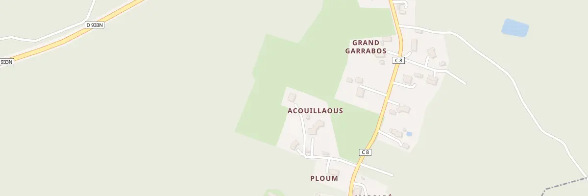 Plan du 630 Rte de Sainte-Foy à Pouydesseaux